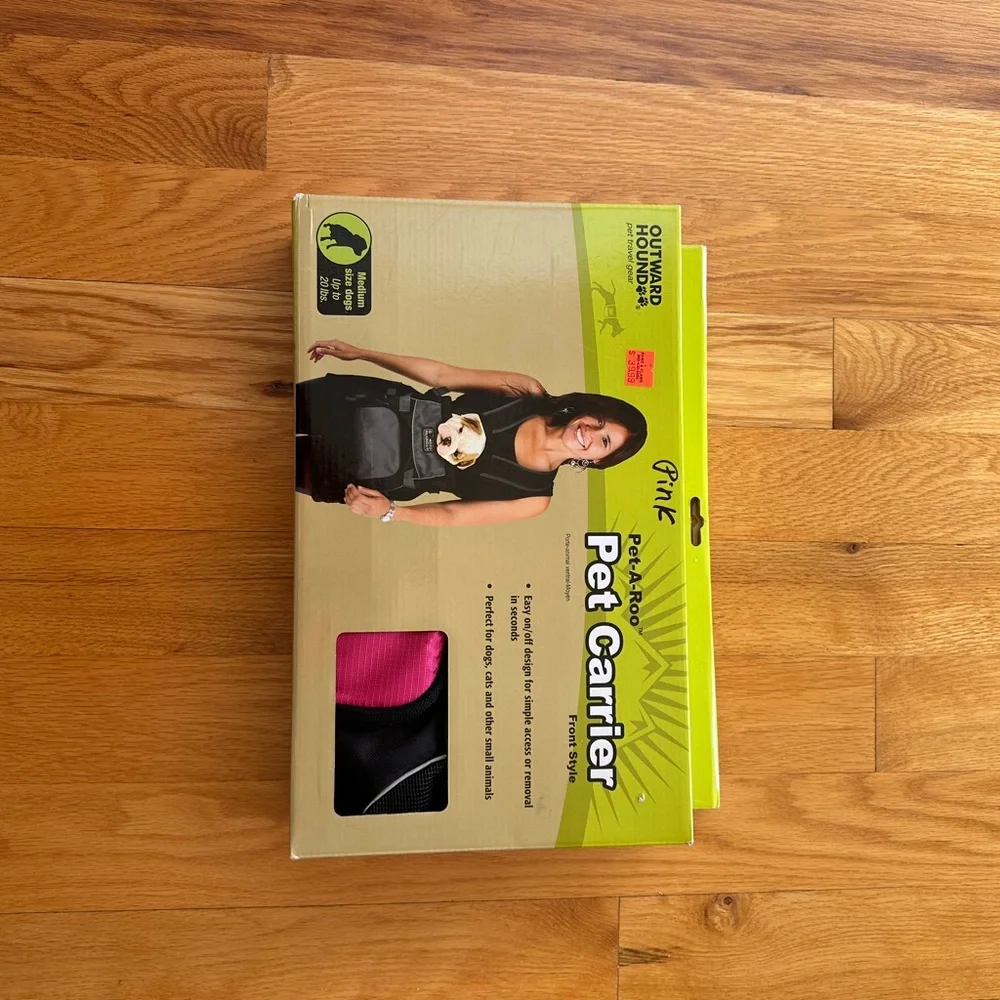 Pet-a-Roo Pet Carrier Front Style for Medium Size for Dog or Cat